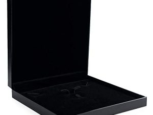 Oirlv Black Jewelry Set Box ، Ring / Earrings / Big necklace Gift Case