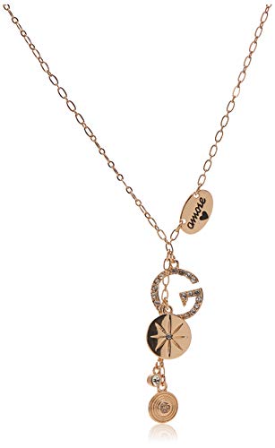 قلادة GUESS "Basic" Gold Pave G Linear على شكل Y ، موسع 16 بوصة + 2 بوصة قلادة GUESS "Basic" Gold Pave G Linear على شكل Y ، موسع 16 بوصة + 2 بوصة