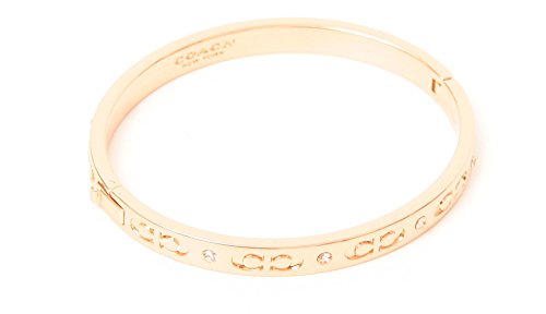 Coach Kissing Bracelet C الإسورة المفصلية روز الذهب الوردي Coach Kissing Bracelet C الإسورة المفصلية روز الذهب الوردي