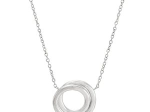 قلادة Silpada 'Karma Swirl' من الفضة الإسترليني ، 18 "+ 2"