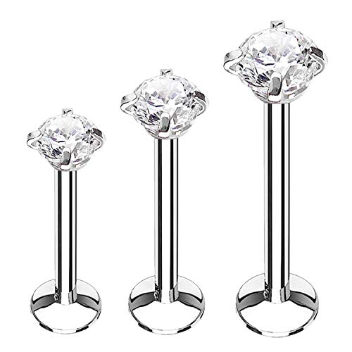 BodyJ4You 3PC Labret Tragus أقراط | 16G جراحي الفولاذ المقاوم للصدأ تشيكوسلوفاكيا كريستال تشيكوسلوفاكيا | مونرو هيليكس كارتياج كونش ميدوسا للشفاه | مجموعة مجوهرات ثقب الجسم BodyJ4You 3PC Labret Tragus أقراط | 16G جراحي الفولاذ المقاوم للصدأ تشيكوسلوفاكيا كريستال تشيكوسلوفاكيا | مونرو هيليكس كارتياج كونش ميدوسا للشفاه | مجموعة مجوهرات ثقب الجسم