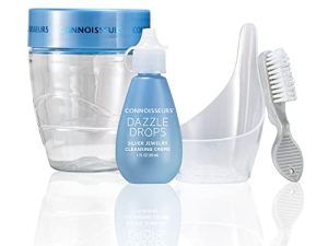 CONNOISSEURS Dazzle Drops ، محلول منظف المجوهرات ، 1 أونصة