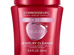CONNOISSEURS محلول منظف المجوهرات الراقية الجديد Premium Edition سعة 9.6 أونصة