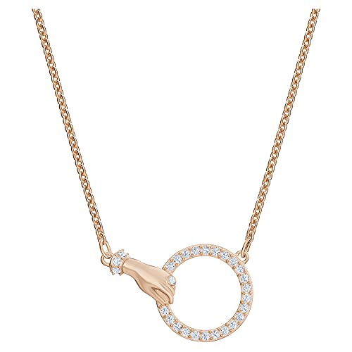 مجموعة مجوهرات Swarovski Symbolic Crystal Jewelry ، لمسة نهائية باللون الذهبي الوردي مجموعة مجوهرات Swarovski Symbolic Crystal Jewelry ، لمسة نهائية باللون الذهبي الوردي