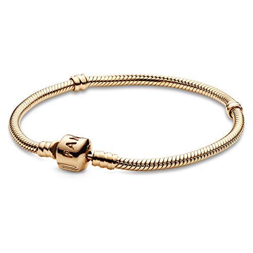 PANDORA Jewelry Iconic Moments Snake Chain Charm Bracelet PANDORA Jewelry Iconic Moments Snake Chain Charm Bracelet