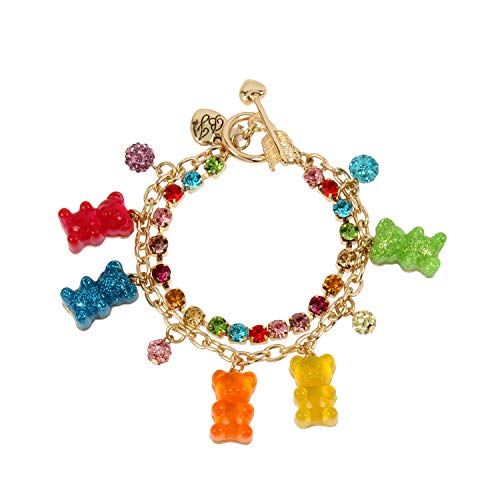 سوار Betsey Johnson Gummy Bear Charm سوار Betsey Johnson Gummy Bear Charm