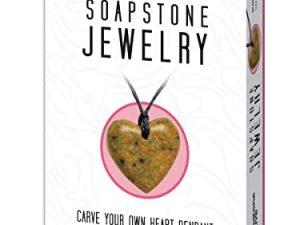 مجوهرات Soapstone - قلادة القلب