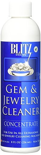 Blitz Gem & Jewelry Cleaner مركز منظف (8 أونصة) (عبوة واحدة) ، عبوة واحدة ، 8 أونصة سائلة Blitz Gem & Jewelry Cleaner مركز منظف (8 أونصة) (عبوة واحدة) ، عبوة واحدة ، 8 أونصة سائلة