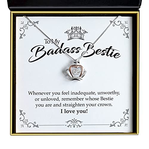 هدية الكريسماس المفضلة لأفروديت ، To My Badass Bestie - مجموعة هدايا قلادة تاج فاخرة ، هدية الأصدقاء للنساء ، القلائد للنساء ، القلائد للنساء ، هدايا الكريسماس ، هدايا الكريسماس للنساء ، القلائد للفتيات المراهقات ، هدايا الكريسماس لها هدية الكريسماس المفضلة لأفروديت ، To My Badass Bestie - مجموعة هدايا قلادة تاج فاخرة ، هدية الأصدقاء للنساء ، القلائد للنساء ، القلائد للنساء ، هدايا الكريسماس ، هدايا الكريسماس للنساء ، القلائد للفتيات المراهقات ، هدايا الكريسماس لها