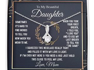 مُخصص لقلادة My Bonus Daughter ، هدية ابنة إضافية ، هدية ابنة الخطوة من Stepmom ، هدية Step Daughter من Step Dad ، قلادة على شكل قلادة على شكل ربيبة