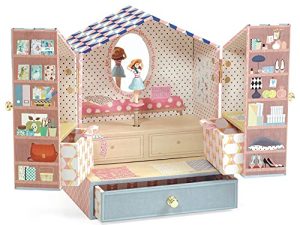 DJECO Tinou Shop صندوق كنز موسيقي ، متعدد الألوان